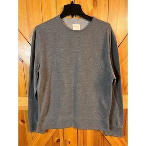 Billy Reid Mens XL Gray Sweatshirt Long Sleeve (2710)